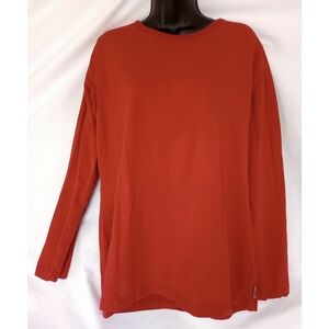 Woolrich▪️Red Long Sleeve Cotton Top